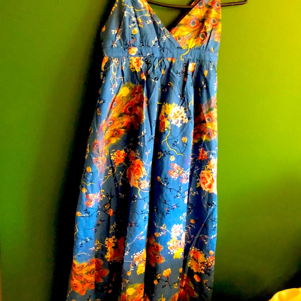 Long summer dress.